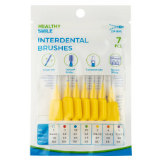 Healthy Smile міжзубні йоржики, 0.9 мм ISO 3, 7 шт